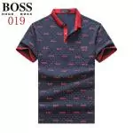 hugo boss green paule polo t shirt boss flower blue